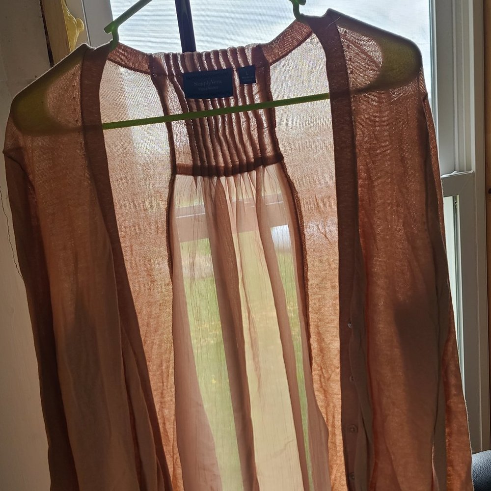 Womens cardigan Vera Wang size Large